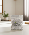 Silver incense resin for aromatic burning and spiritual rituals