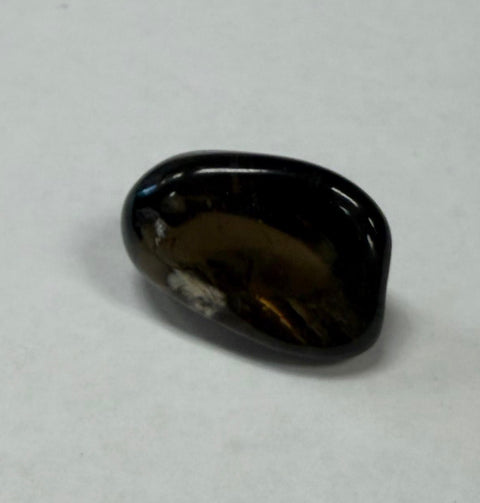 Smoky Quartz Tumbled Stone for grounding, transmuting negative energy, and stress relief.