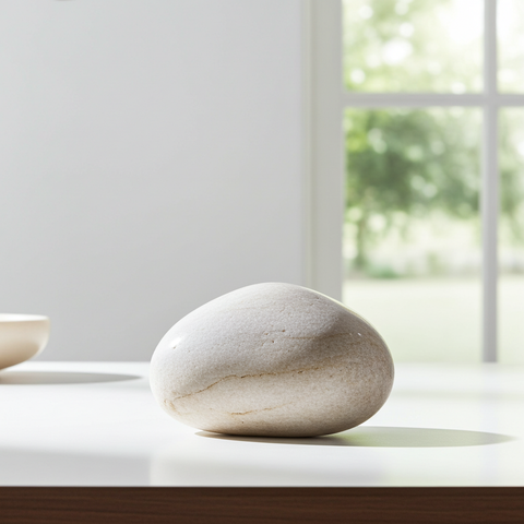 Snow Agate Tumbled Stone - Incense Pro