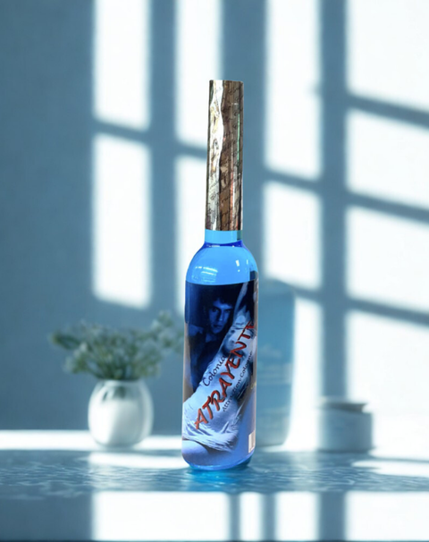 Ritual spiritual water for attraction work, energy cleansing, and ceremonial use.