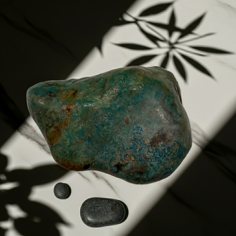 Stabilized Turquoise tumbled stones for meditation, crystal healing, and daily spiritual use.