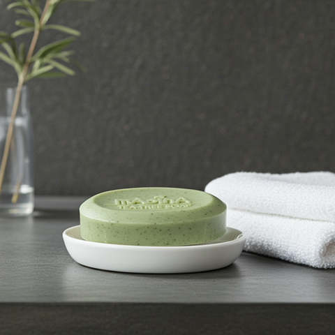 Gentle tea tree soap cleanser suitable for face and body washing