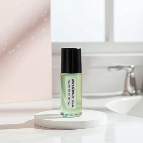 The One Body Oil nourishing skin oil for moisturizing rough areas, improving skin softness, and everyday self-care.