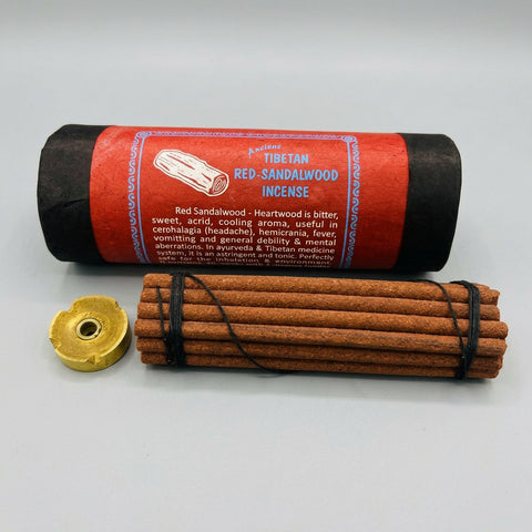 Tibetan Incense Sticks Red Sandalwood - Incense Pro