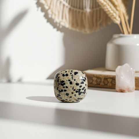 Tiger Calcite Tumbled Stone - Incense Pro