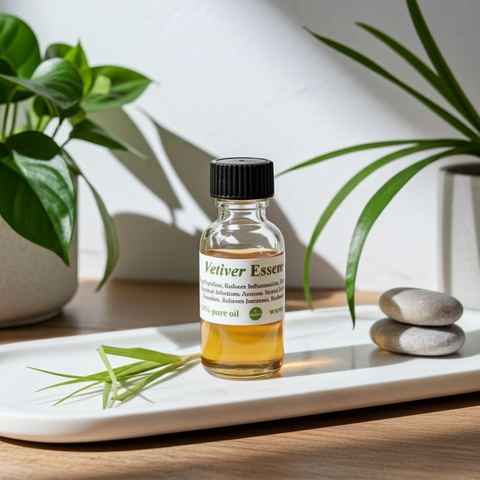 Vetiver Essential Oil for Relaxation