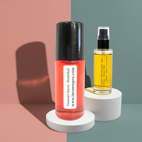 Victoria's Secret Bombshell body oil bottle for women’s moisturizing skincare, softening, and everyday body care.