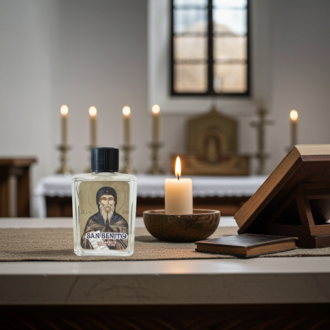 San Benito Wish Oil for spiritual practices and personal intentions