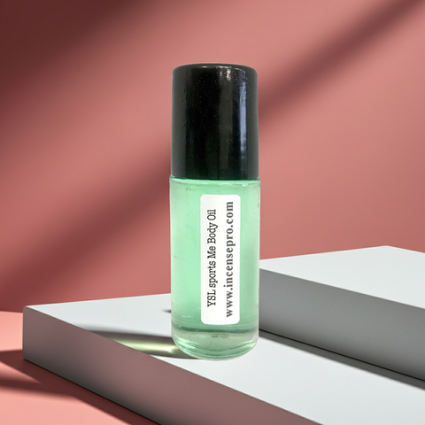 YSL Sports scented body oil bottle for body moisturizing, fragrance layering, and smooth skin care.