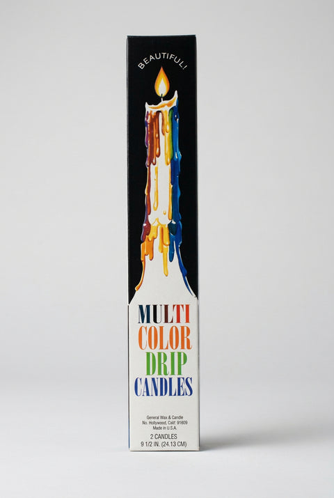 7 colors- Drip Candles (two in the box) - Incense Pro