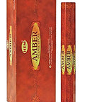 Amber Incense Stick Hexa