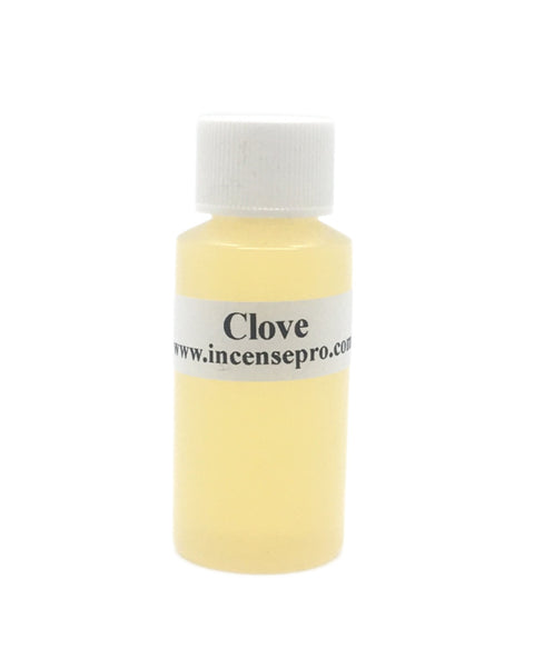 Clove Burning Oil bottle with deep warm intensely spicy clove fragrance