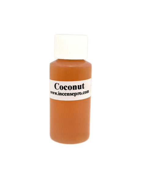 Coconut Burning Oil bottle with warm creamy sweet tropical coconut fragrance