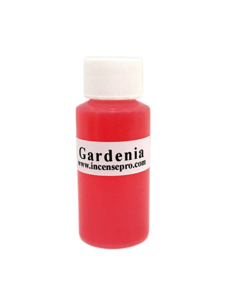 Gardenia Burning Oil bottle with rich creamy tropical white floral fragrance