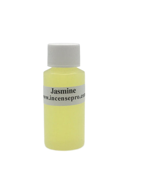 Jasmine Burning Oil bottle with rich romantic sweet honeyed floral fragrance