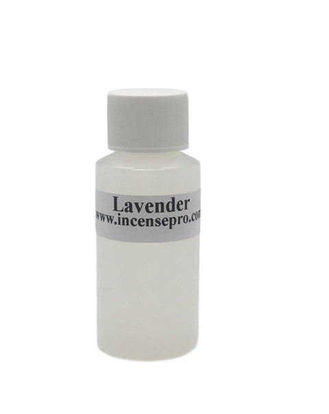 Lavender Burning Oil bottle with soft calming floral herbal therapeutic fragrance