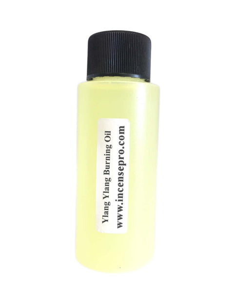 Ylang Ylang Burning Oil bottle with exotic sweet intoxicating tropical floral fragrance