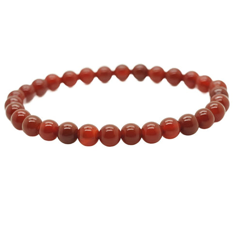 Carnelian Bracelet confidence courage crystal bracelet sacral root chakra