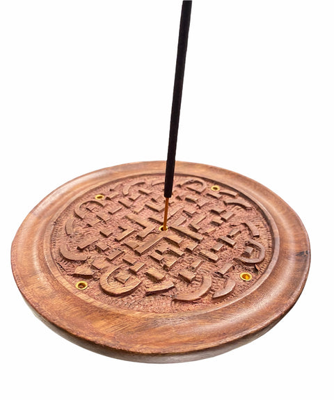 Celtic Sticks multi-stick incense holder with ornate Celtic knotwork design