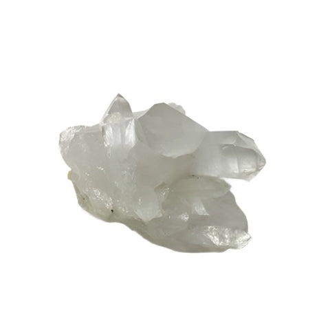 Clear Quartz mineral cluster for shelf display, crystal collecting, and positive energy enhancement.