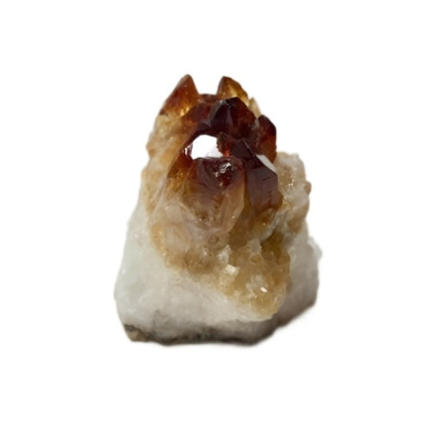 Cluster Crystal Citrine crystal formation for energy cleansing, reiki work, and sacred space setup.