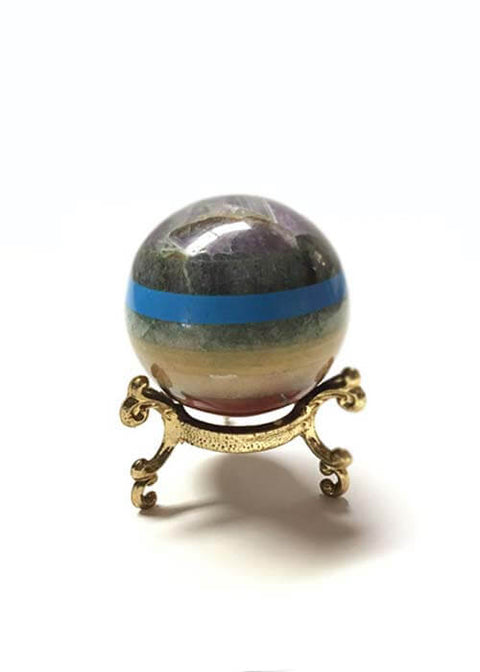 Crystal Ball 7 Chakra full spectrum chakra alignment sphere meditation