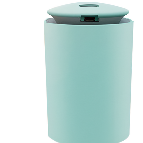 Cylinder Aroma Diffuser with remote control for bedroom aromatherapy, meditation, and relaxation practice.