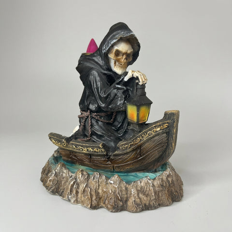 Ghost rider waterfall incense burner, view 2