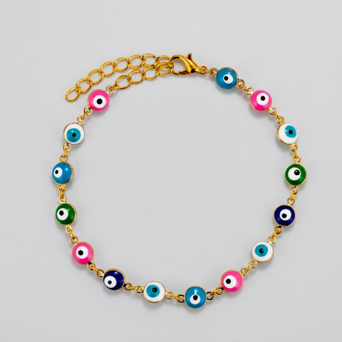 God's Eye Colorful Beaded Bracelet - Incense Pro