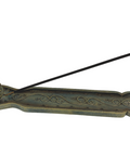 Hamsa Hand incense stick holder with sacred protective evil eye symbol