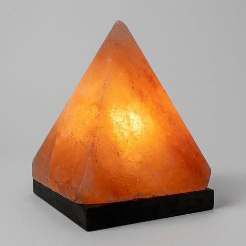 Himalayan Pyramid Salt Lamp - Incense Pro