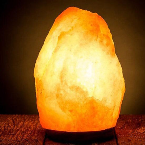 Himalayan Salt Lamp Large authentic crystal for stress relief, air quality, and home wellness environment.