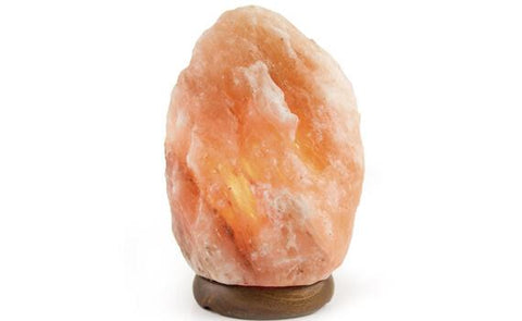 Himalayan Salt Lamp Large natural shape for home decor, relaxation, and reducing EMF from electronic devices.