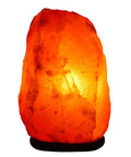 Himalayan Salt Lamp Small 5-7 inch with warm amber glow for desk, bedside, and home office use.