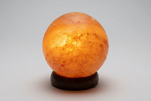 Himalayan Salt Lamp: Sphere/Globe Shape - Incense Pro
