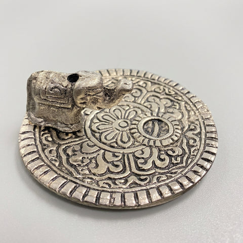 Incense Burner- Elephant (Aluminum) - Incense Pro