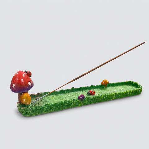 Incense Burner- Mushroom Garden - Incense Pro