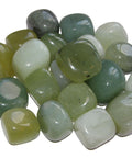 Jade crystal 7000 year protection luck longevity heart chakra stone