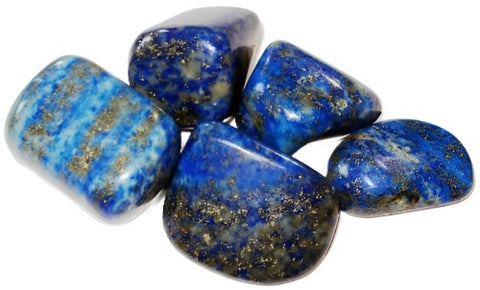 Lapis Lazuli crystal wisdom truth third eye throat chakra ancient royal blue