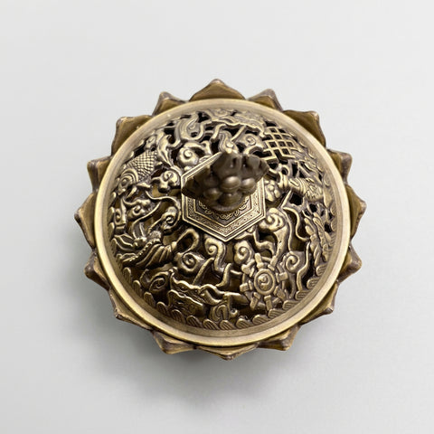 Lotus Brass Burner - Incense Pro (Image 5)