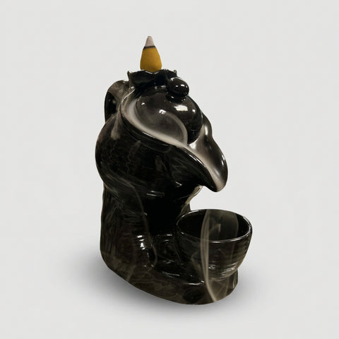 Magical tea pot waterfall incense burner, view 3