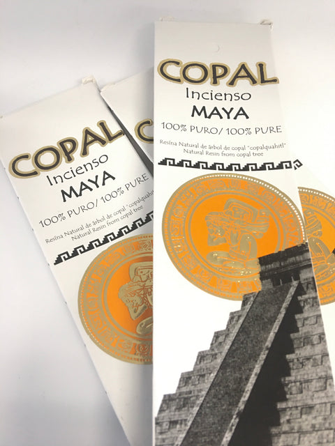 Maya Copal Incense Stick natural resin incense sticks for meditation, spiritual cleansing, and energy purification.