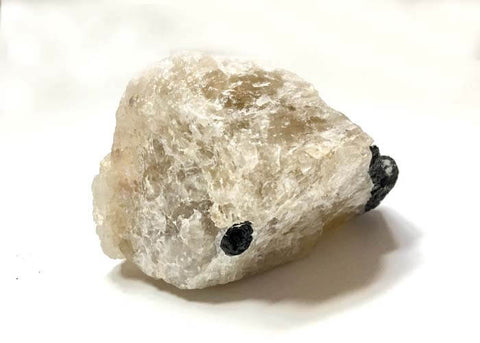Natural Calcite Tourmaline cluster healing crystal for meditation, spiritual practice, and energy balancing.