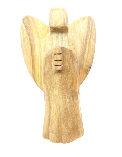 Palo Santo Angel carved Holy Wood sacred gift angel protection devotion