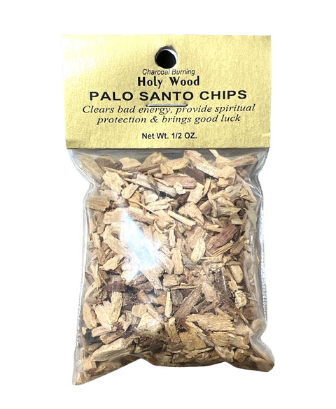 Palo Santo Chips Holy Wood versatile charcoal burning incense blending