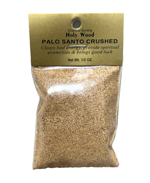 Palo Santo Ground Holy Wood powder incense blending maximum aromatic release