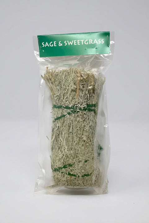 Sage and Sweetgrass Smudge Stick - Incense Pro