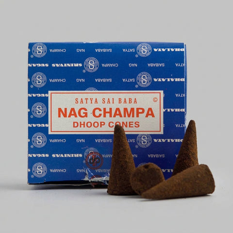 Satya Nag Champa Dhoop Cones - Incense Pro