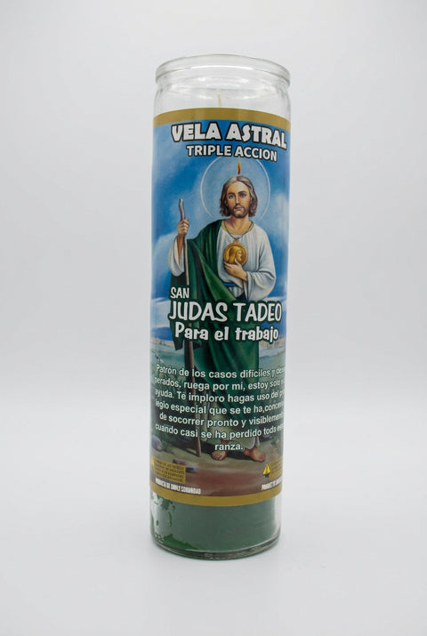 Vela Astral San Judas Intention Candle - Incense Pro