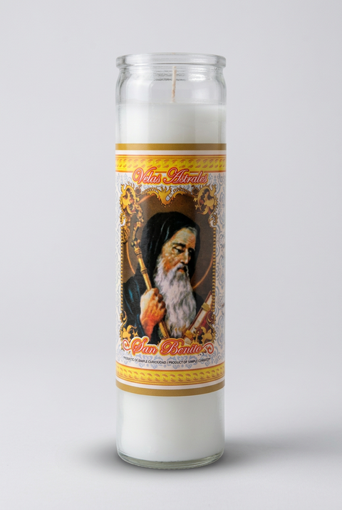 Velas Astrales: San Benito - Incense Pro